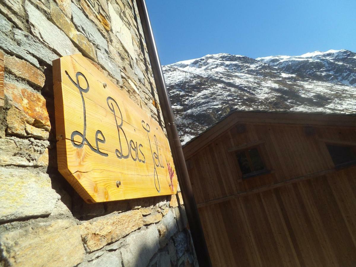 Chalet Le Bois Joli Bonneval-sur-Arc Exterior foto